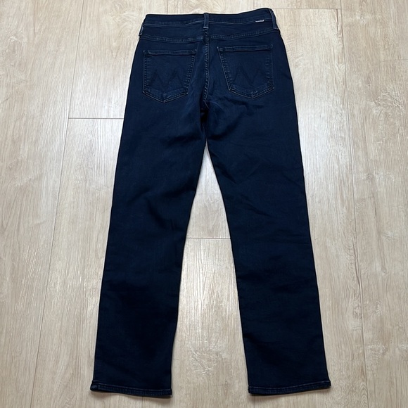 Mother the md rise rider ankle jeans wash night in paris, SIZE 27 1247 - Picture 6 of 7